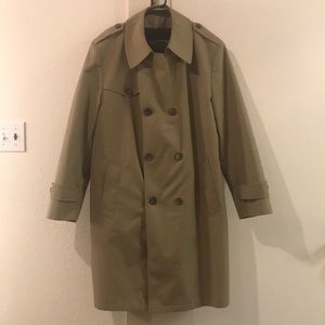 Botany 500 Fur Lined  Weather Res. Trench Coat